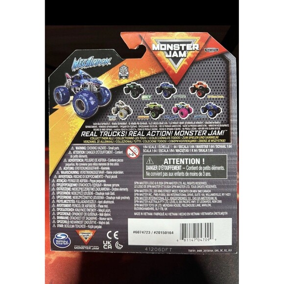 Spin Master Monster Jam MEGALODON Series 40 COLLIDE-A SCOPE 1/64 Diecast 2025 - Picture 2 of 2